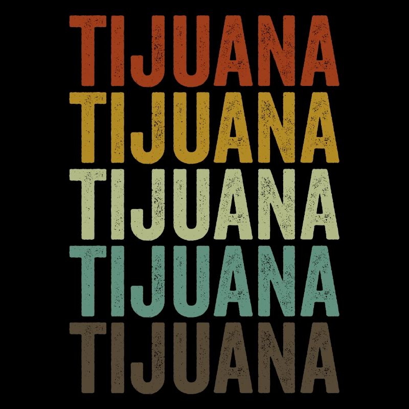 Tijuana Mexique Rétro Vintage