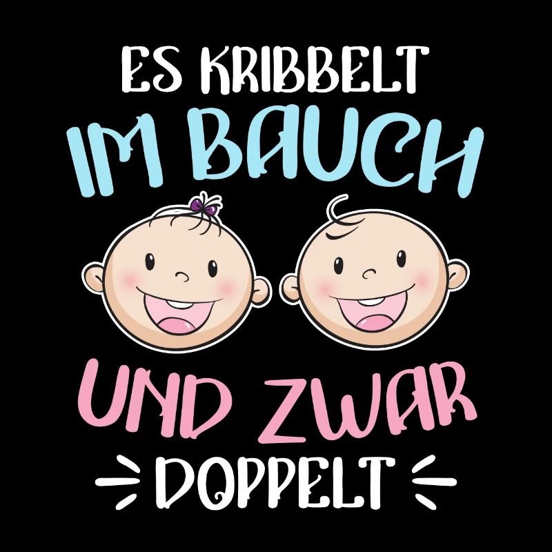 Kribbeln im Bauch Mutter von 2 Zwillinge im Bauch