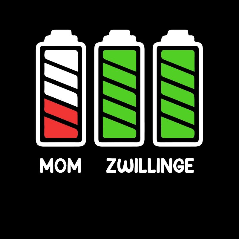 Zwillingsmama Mutter von 2 Schwanger mit Zwillinge