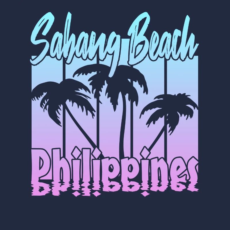 Vintage Sabang Beach Philippines