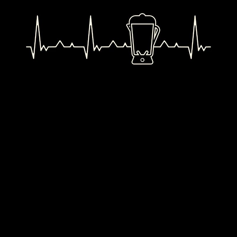 Licuadora. Corazón. Amor. Ekg. Legumbres.