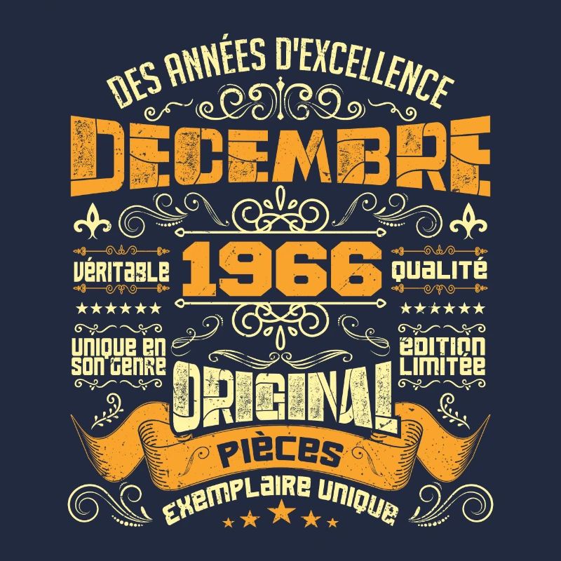 MILLÉSIME DÉCEMBRE 1966 ORIGINAL PIÈCES