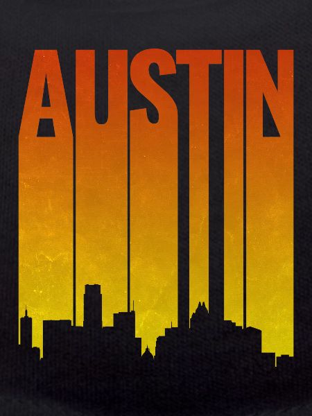 Austin Skyline Evening Light