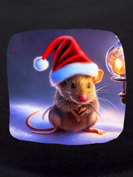 Christmas motif mouse