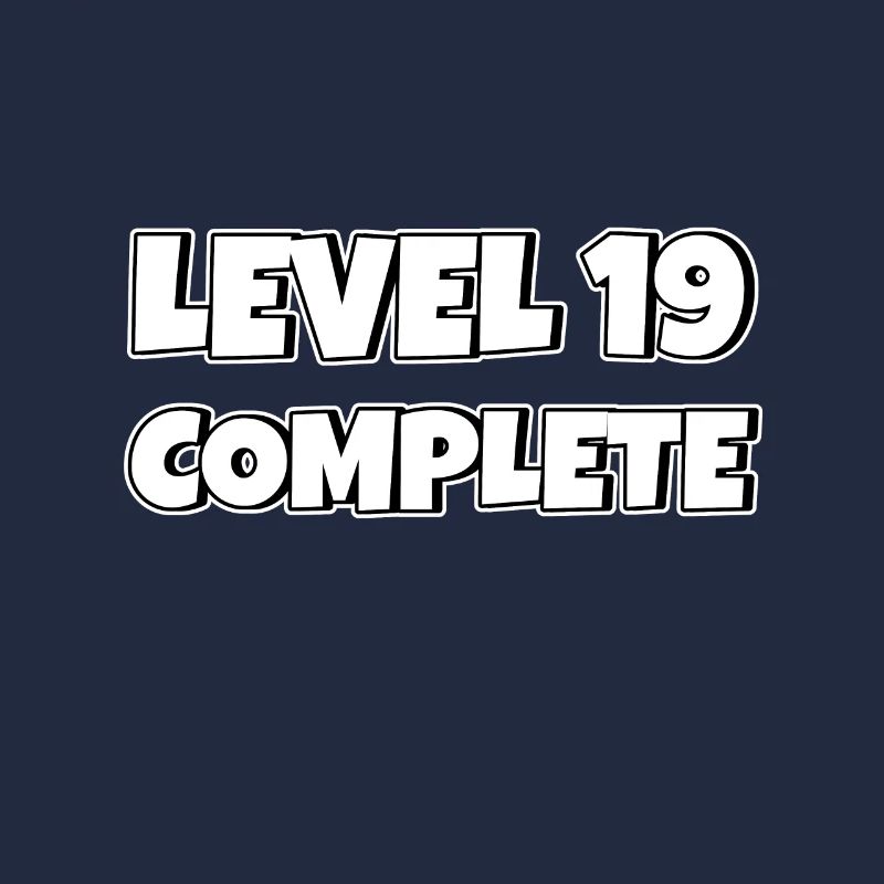 Level 19 Complete Geburtstagsgeschenk 19 Jahre