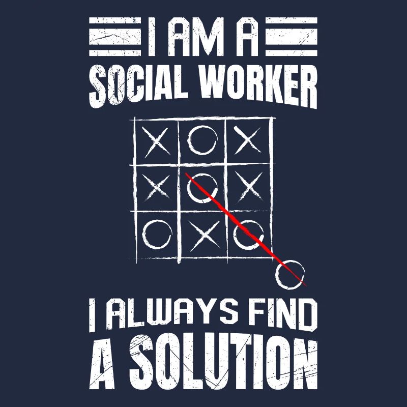 I always find a solution I am a social worker