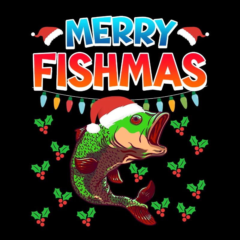 Niklaus Fish Christmas Merry Fishmas