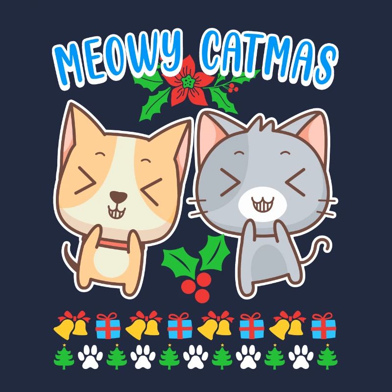 Meowy Catmas cat kitten cat