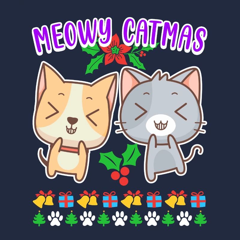 Meowy Catmas Katzenesitzer Kätzchen Katze