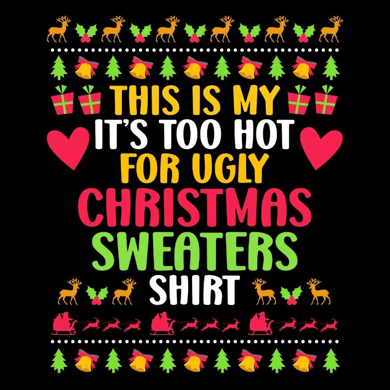 Mon pull de Noël trop chaud pour Ugly
