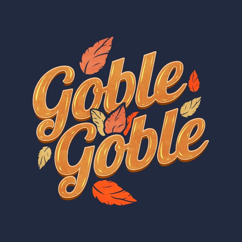 Gobble Gobble Says The Turkey On Thanksgiving