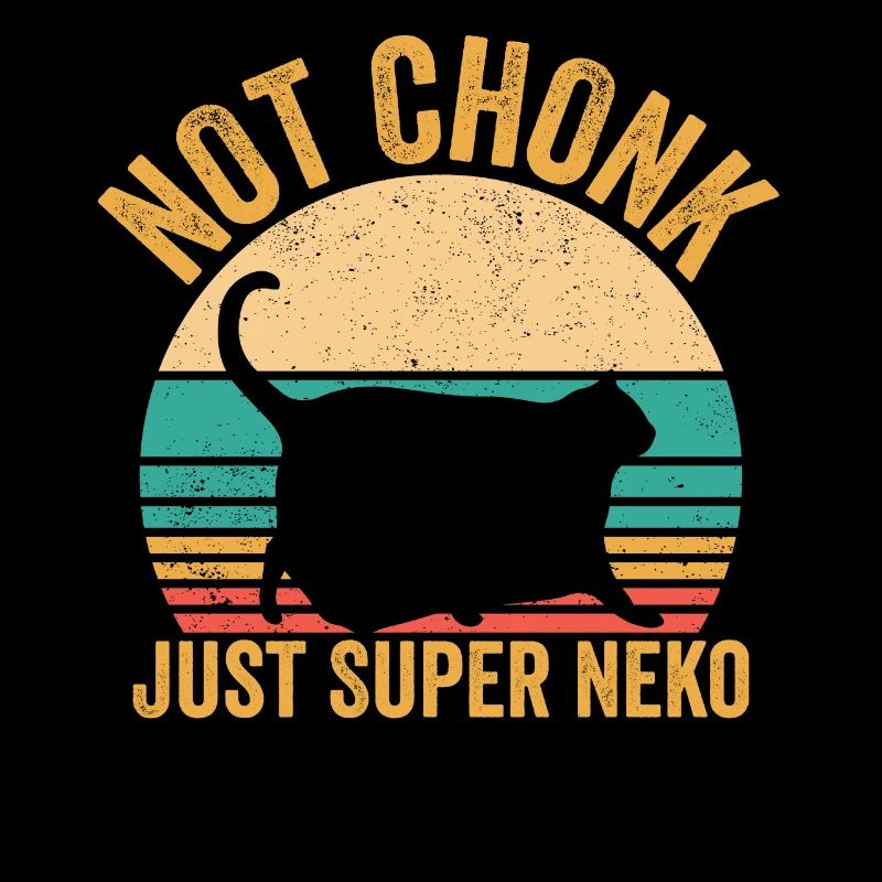 Chonk Meme Cat Pas Chonk seulement Super Neko
