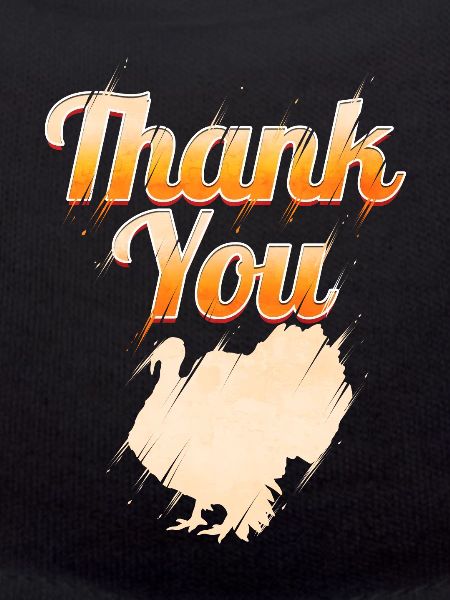 Thank You Turkey Thanksgiving