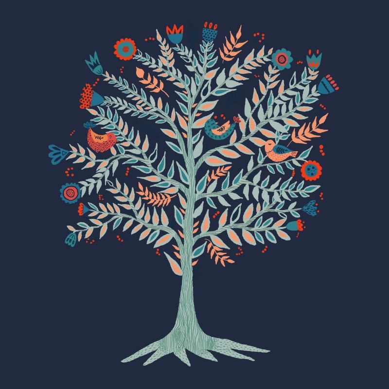 Tree. Tree of Life. Yggdrasil