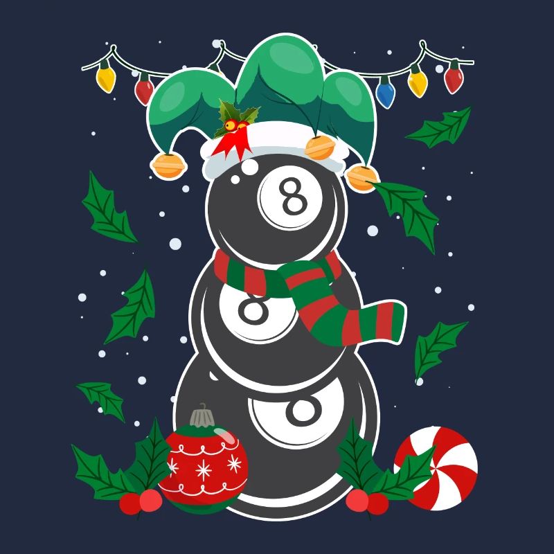 8-Ball Billiard Player Billiards