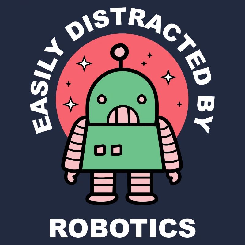 Distrait par les robots Étudiant en génie