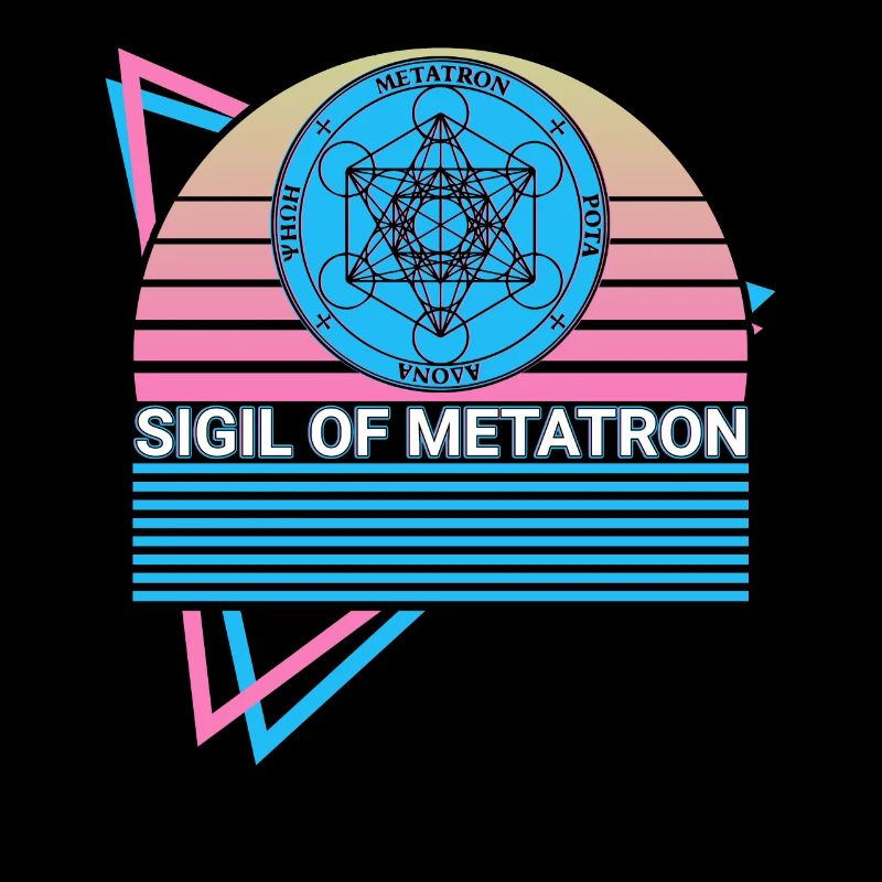 Sceau de Métatron Archange Sceau Rétro