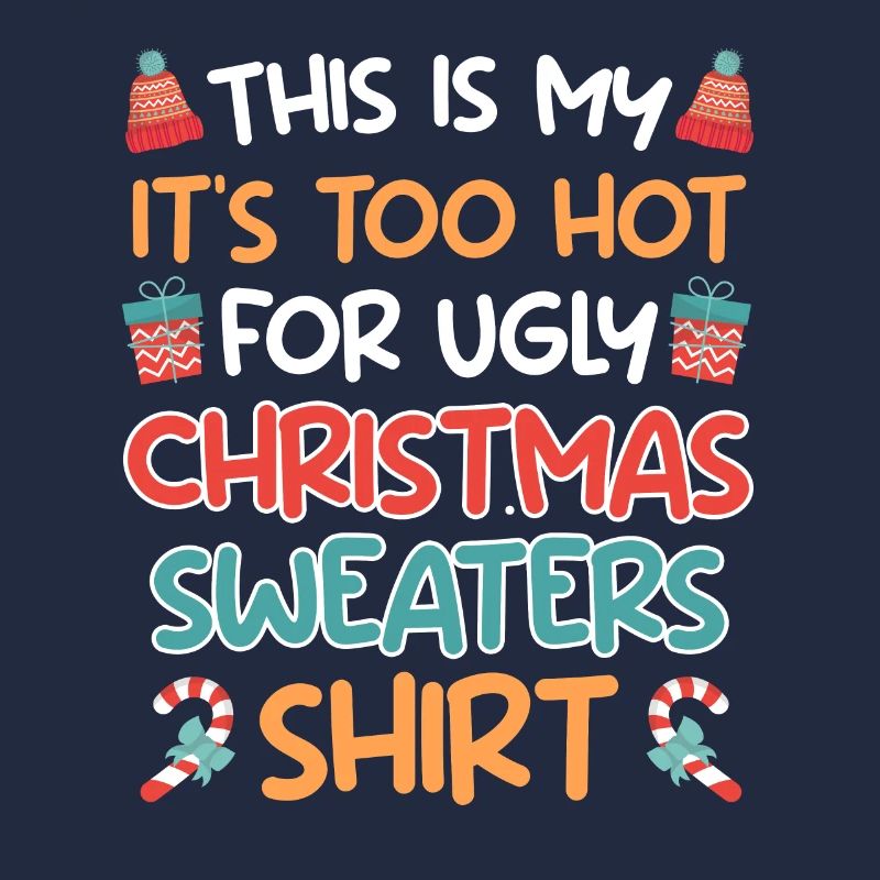 Too hot for Ugly Christmas Sweaters