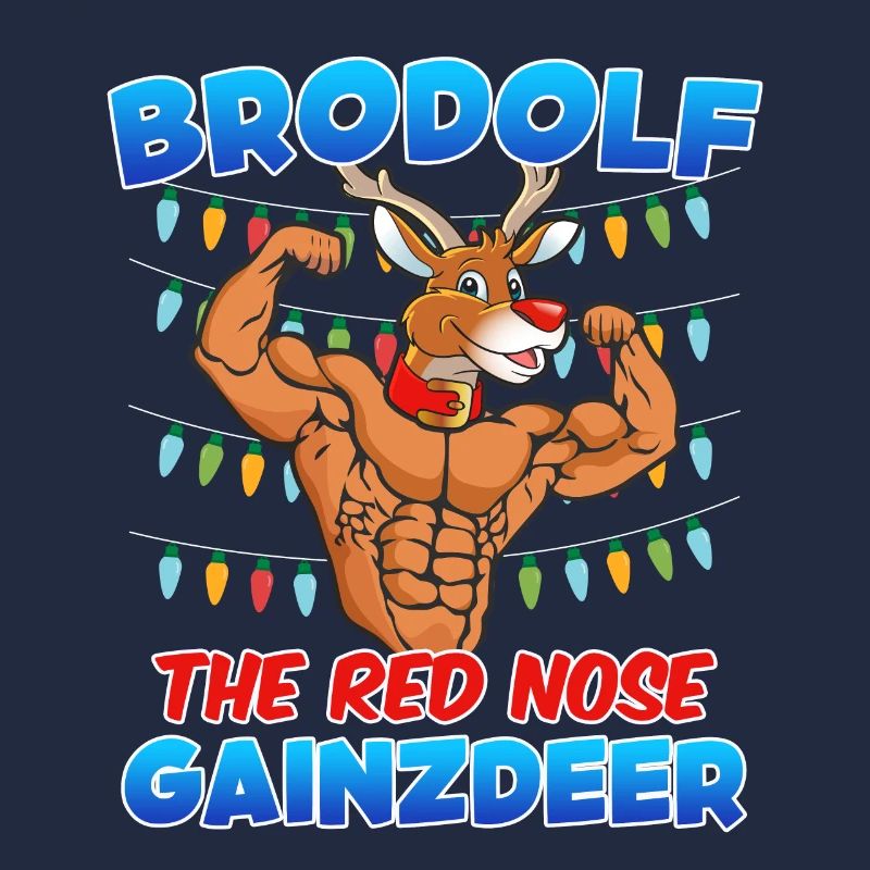 Brodolf le nez rouge Gainzdeer Bodbuilder