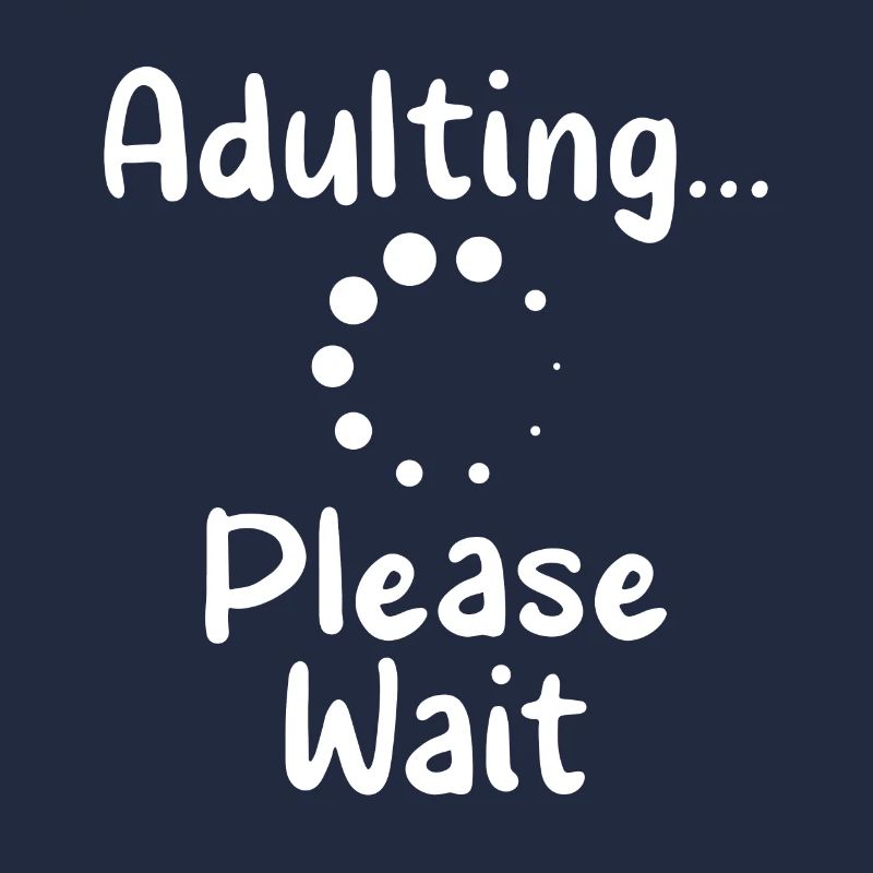 Erwachsen Werden Bitte Warten Pubertät Geburtstag