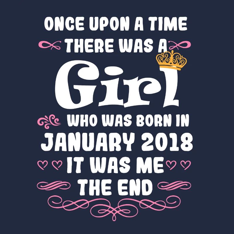 Es war einmal ein Mädchen. Januar 2018 Geburtstag