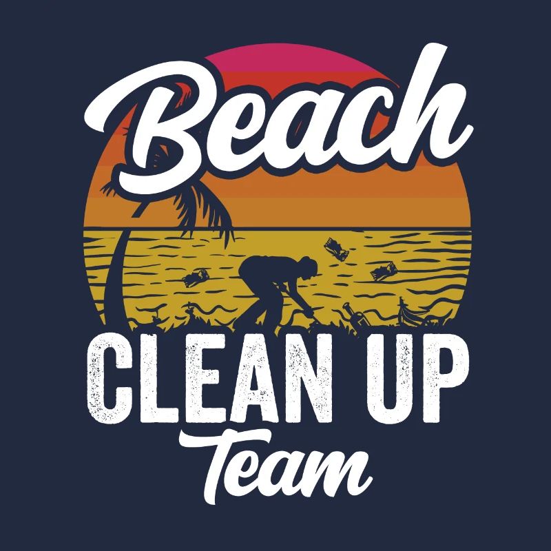 Beach Clean Up Team Strandreinigung Strand