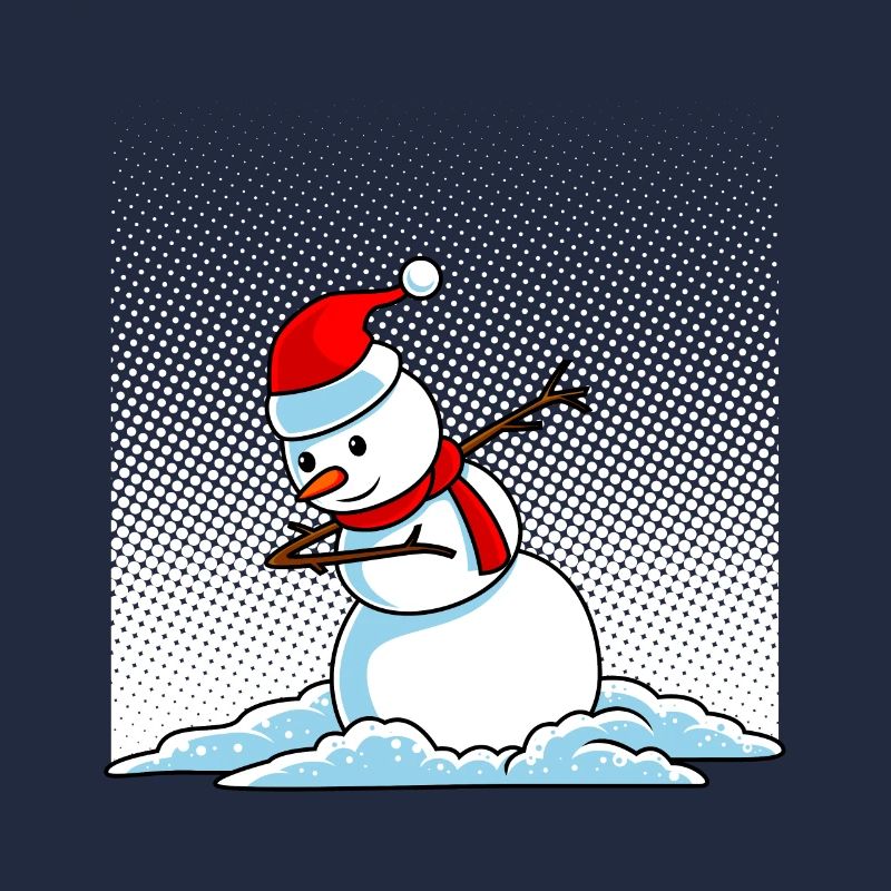 Dabbing Schneemann