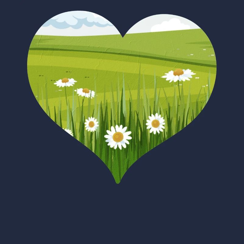 Bloomcore Aesthetic Flowercore Heart Shape Cottagecor