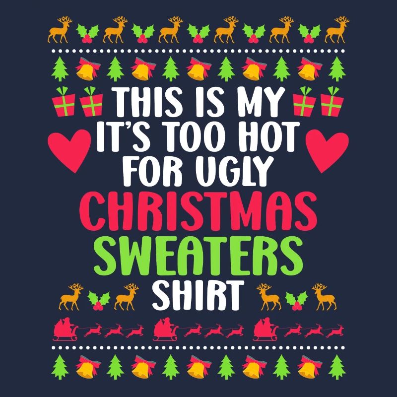 Mon pull de Noël trop chaud pour Ugly