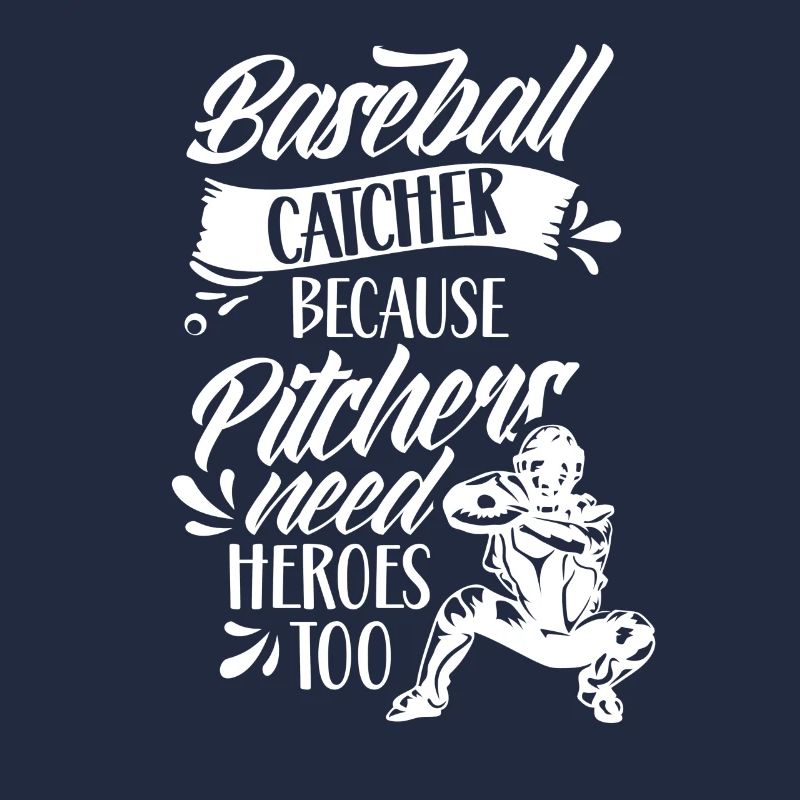 Catcher Weil Auch Pitcher Helden Brauchen Fänger