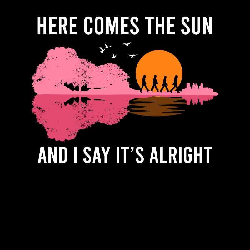 The Here comes the sun Akustik Gitarre