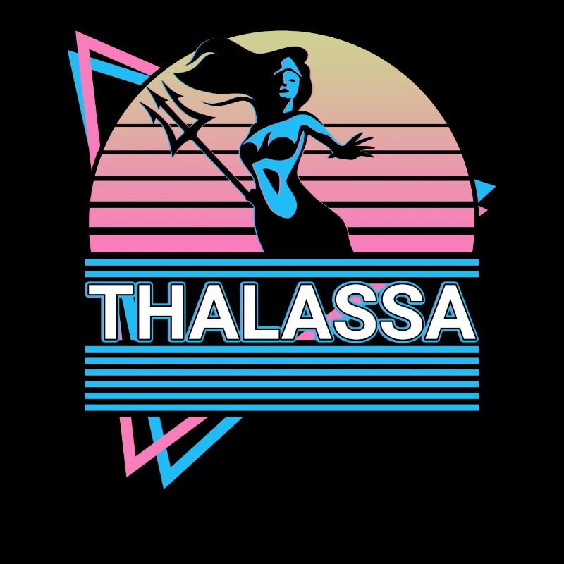 Déesse Thalassa Mythologie grecque antique