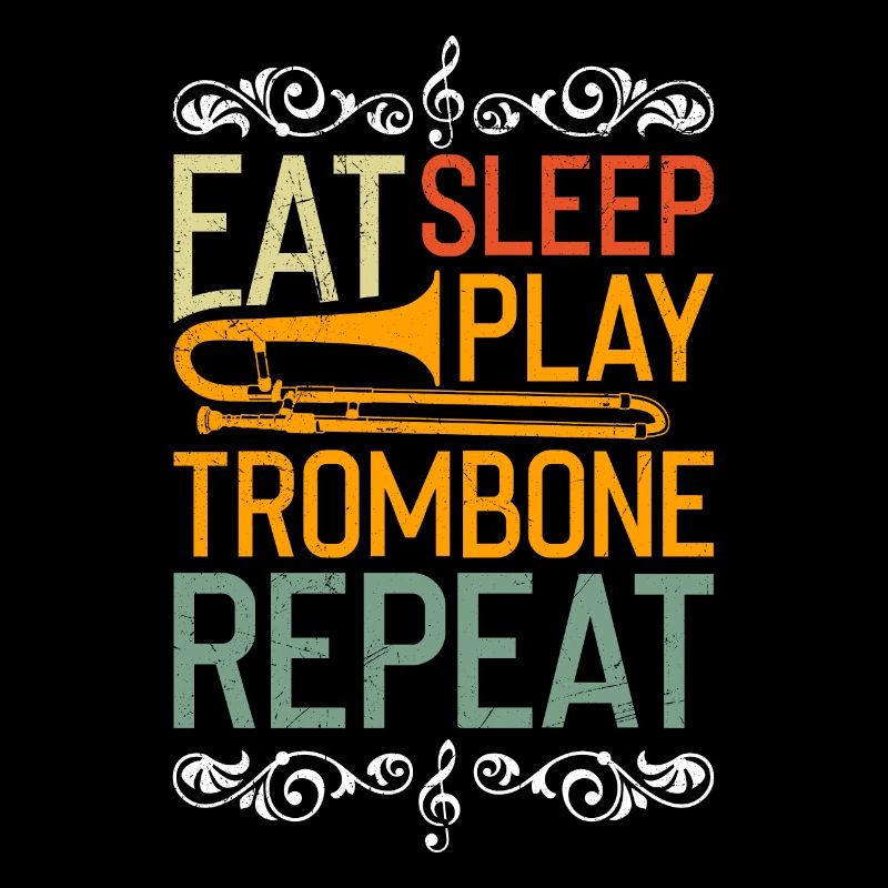 Alimentation Sommeil Jouer Trombone Répéter Trombone