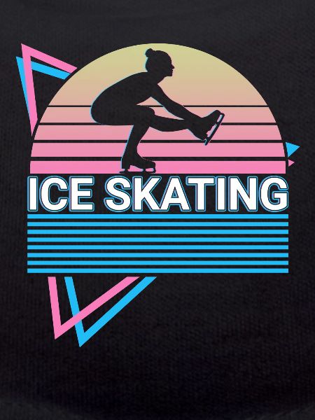 Ice Skating Retro Skating
