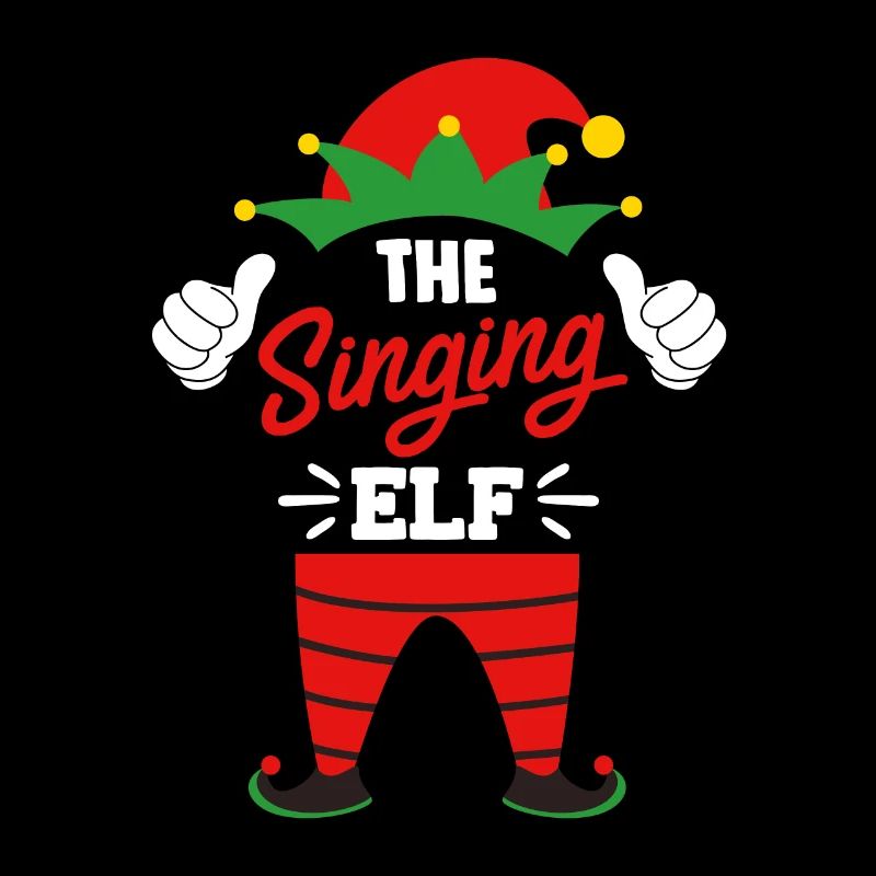Noël je suis l'elfe chantant chante