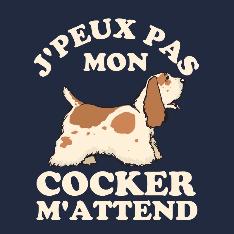 Chien de race cocker