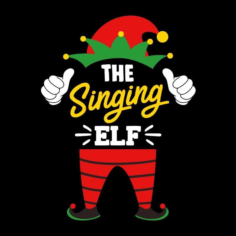 Noël je suis l'elfe chantant chante