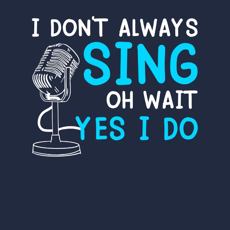 Oh wait... But I can always sing