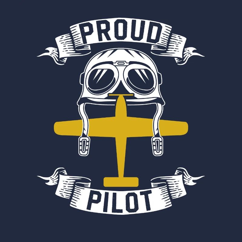 Stolzer Pilot Jet Kleinflugzeug Leichtflugzeug