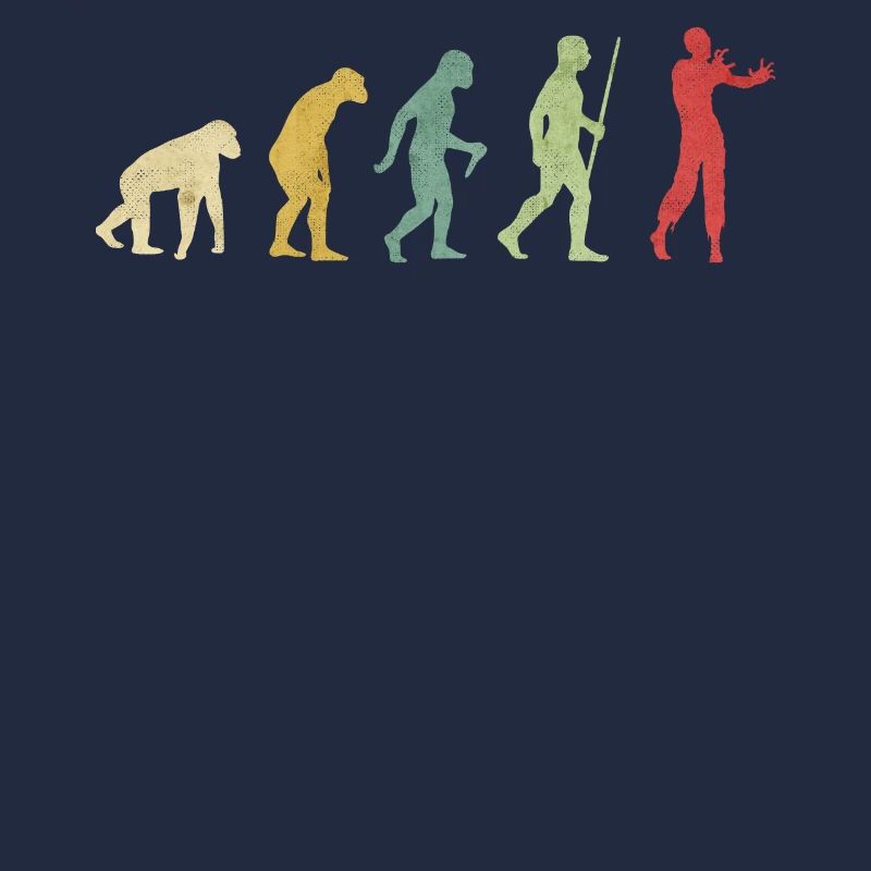 Zombie Man Walking Evolution