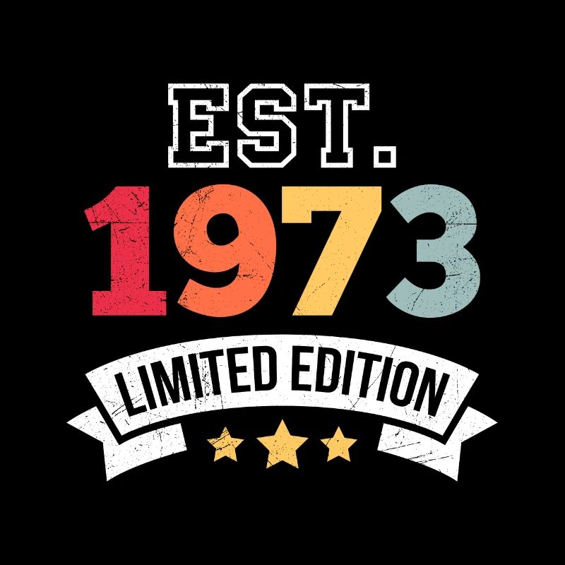 Limitée 1973 50e anniversaire 50 ans hommes