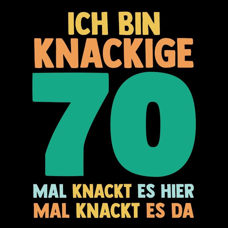 Siebzig 70 Jahre Siebzigster Geburtstag