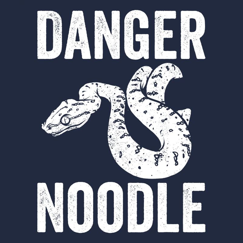 Funny snake danger noodle
