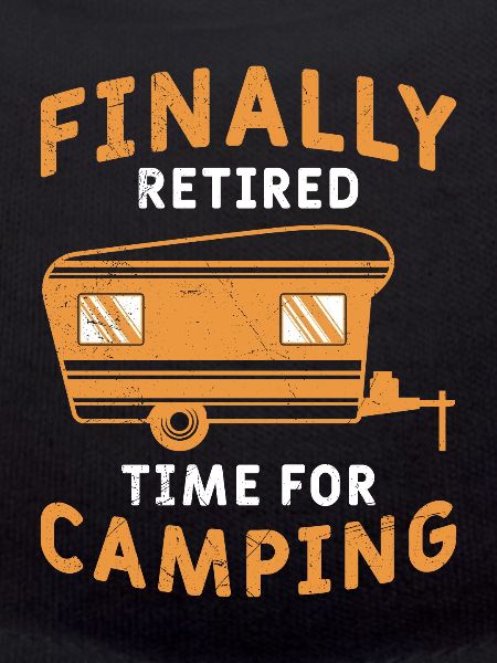Pensioner caravan camping retirement