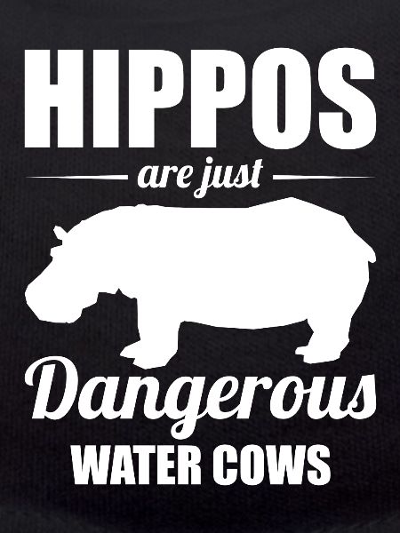 Funny Hippo Hippopotamus