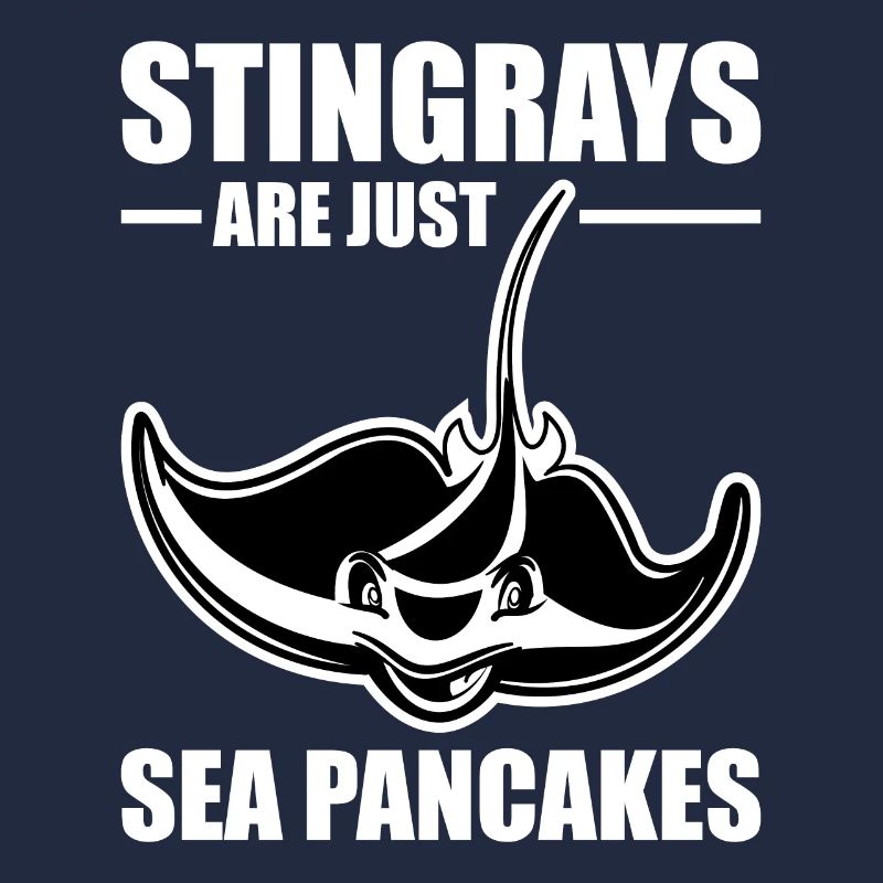 Funny stingrays Manta rays are just sea