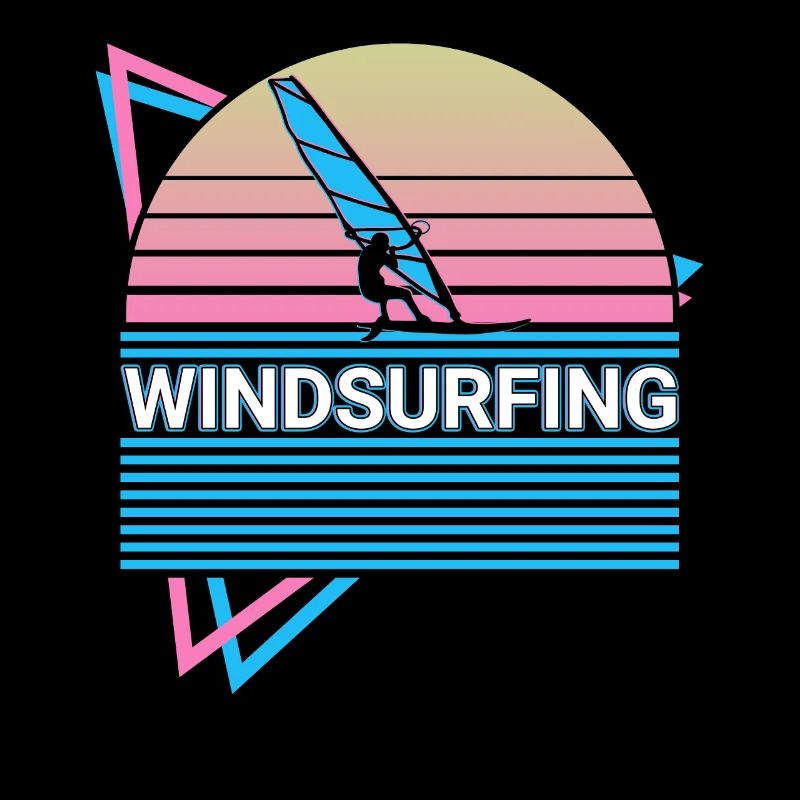Windsurfen Windsurfer Retro