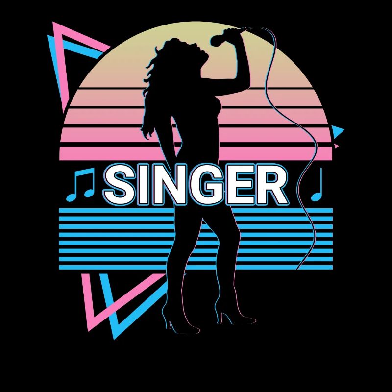 Chanteur Chant Rétro
