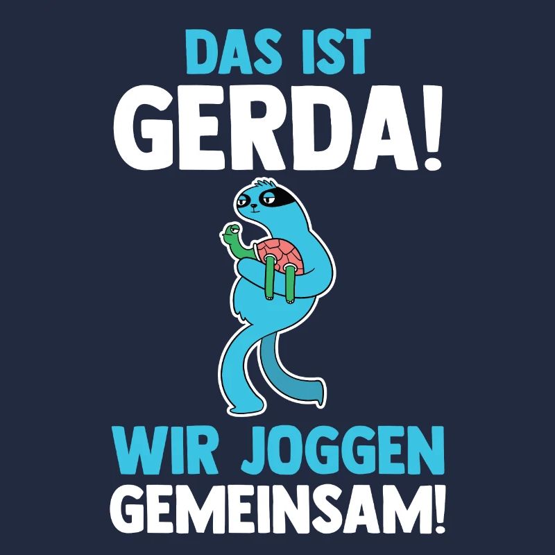 C’est Gerda nous courons ensemble Paresseux