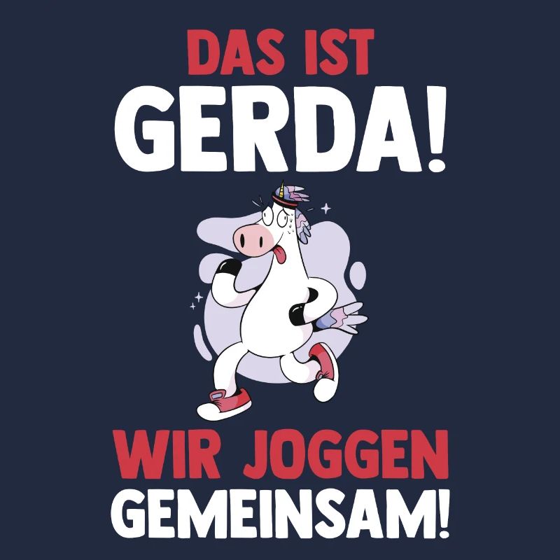 This is Gerda we jog together cow